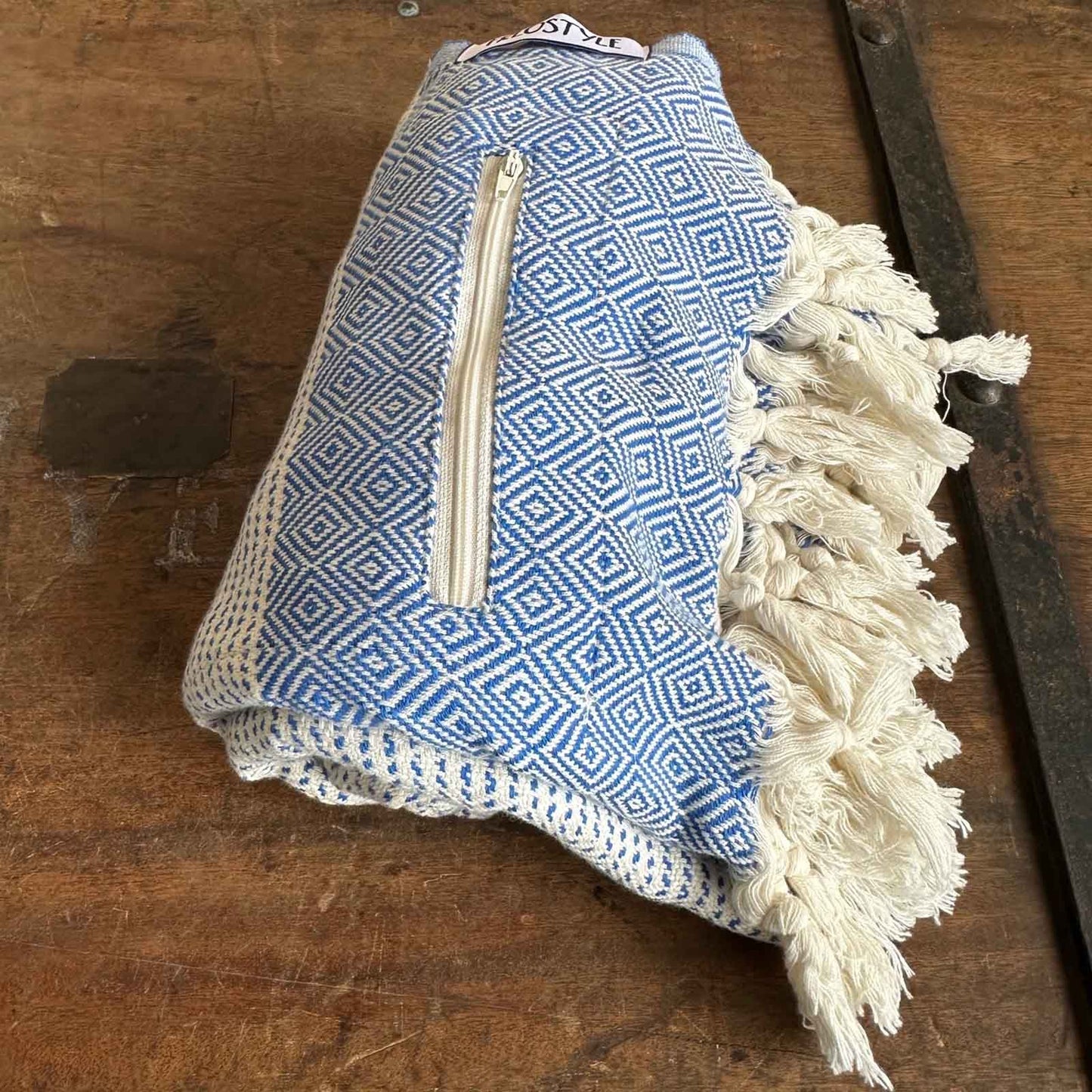 Archipelego Turkish Towel with Pockets, rolled, by Freostyle