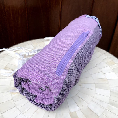Echeveria Turkish Towel rolls up slim and small
