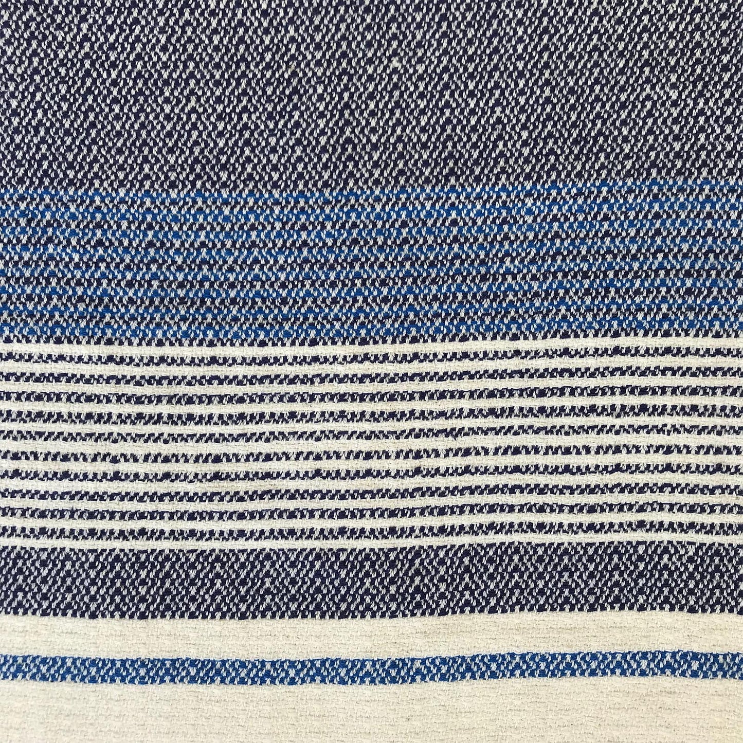 Freostyle sustainable turkish towel with pocket, Oceanus, close up of weave copy.psd