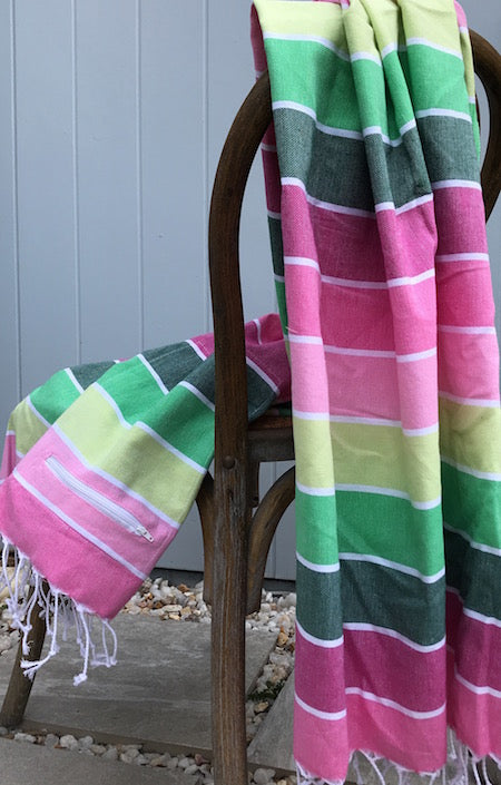 Spring: colourful Turkish Towel