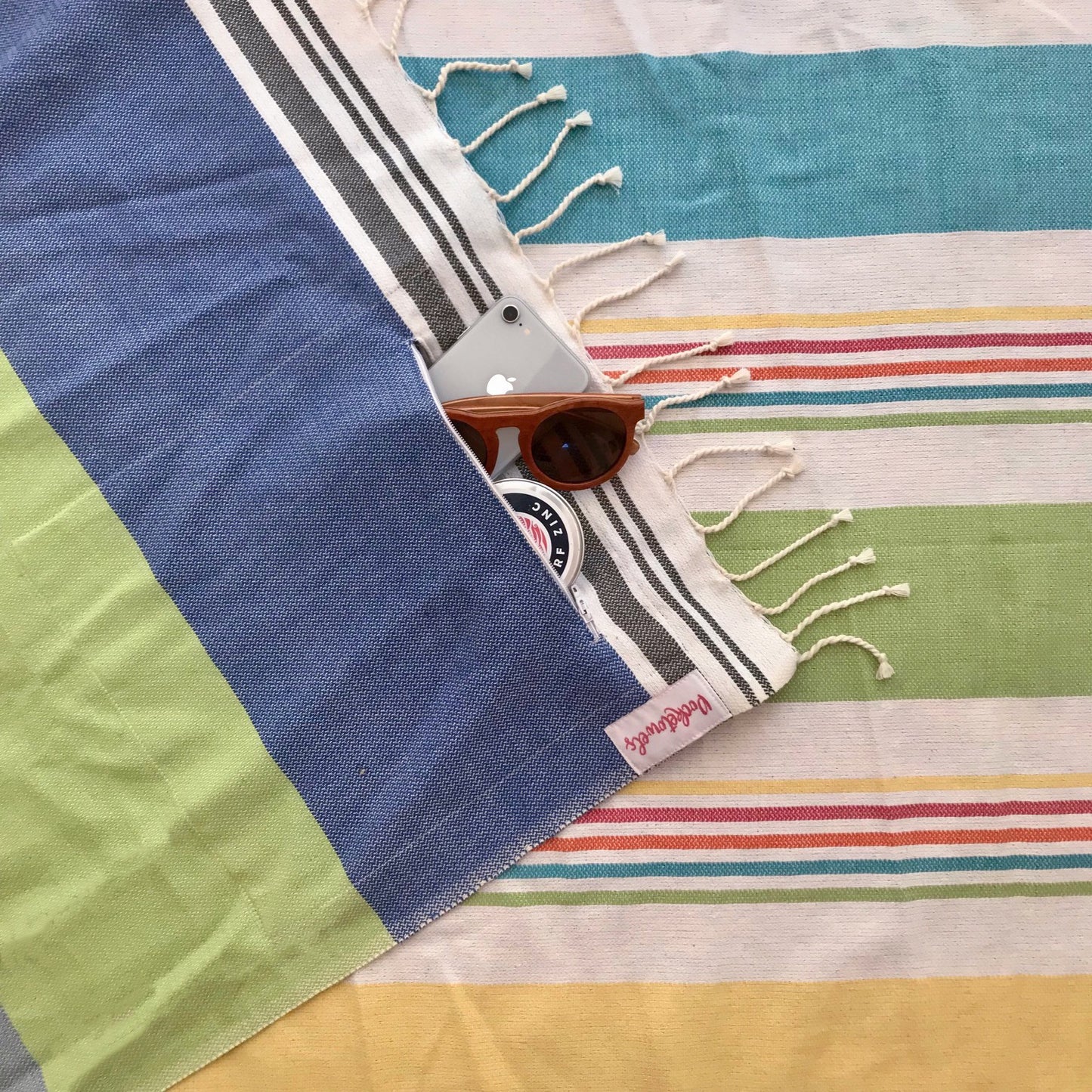 Pocketowels - Large, Turkish-Style Towels with Pockets