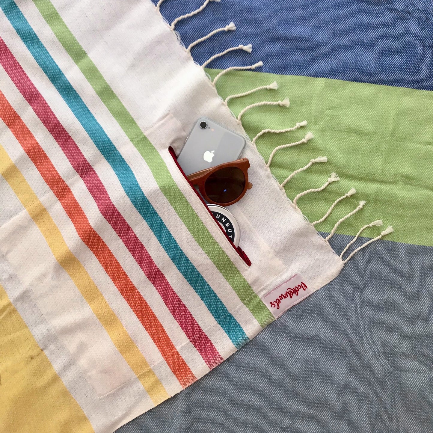 Pocketowels - Large, Turkish-Style Towels with Pockets