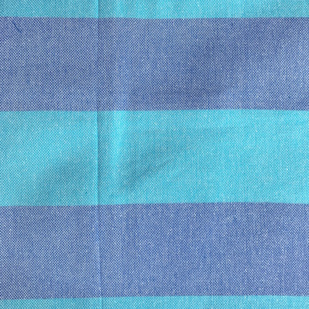 Big Blue Authentic Turkish towel in bold blue stripes