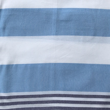 Seafarer: blue striped authentic Turkish towel